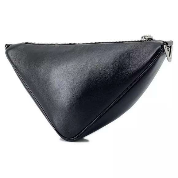 Prada Triangle Leather Shoulder Bag - Picture 8 of 16